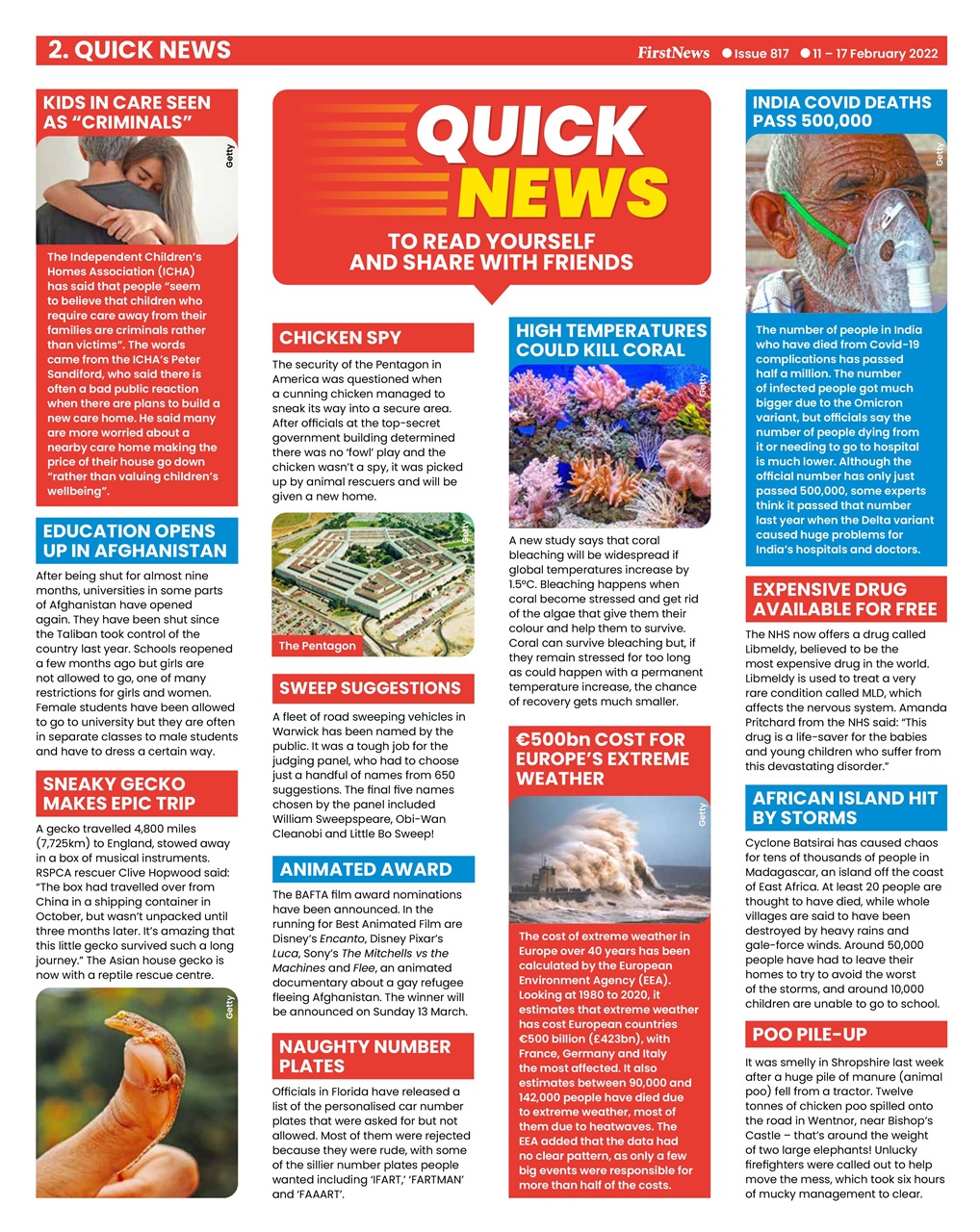 First News Preview Pages