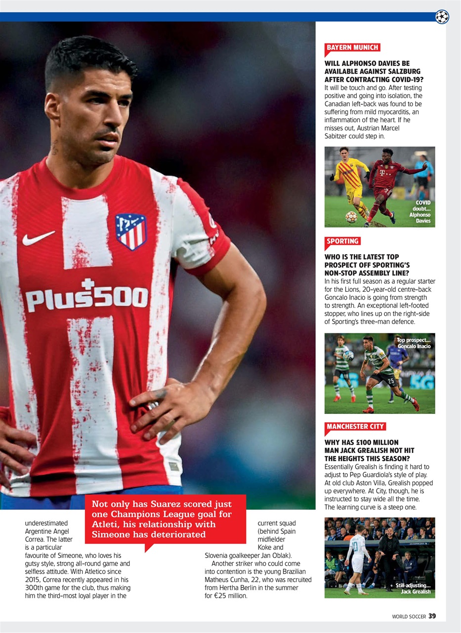 World Soccer Preview Pages