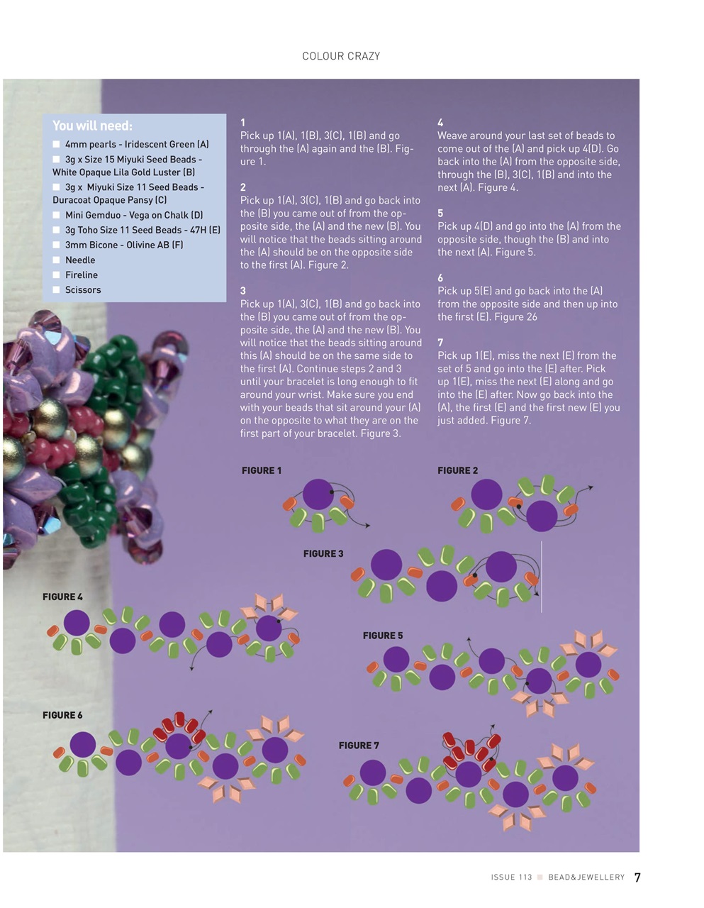 Bead & Jewellery Magazine Preview Pages