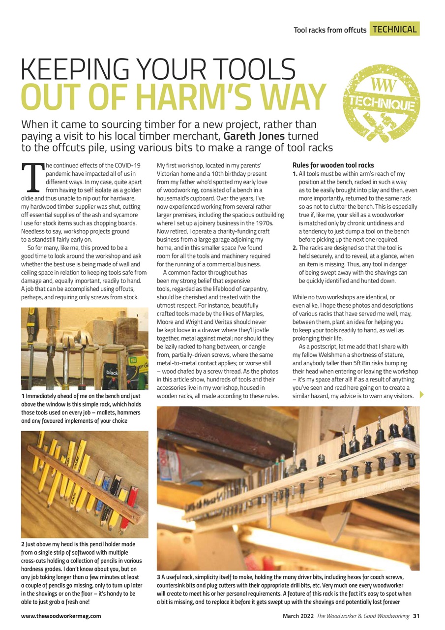 The Woodworker Magazine Preview Pages