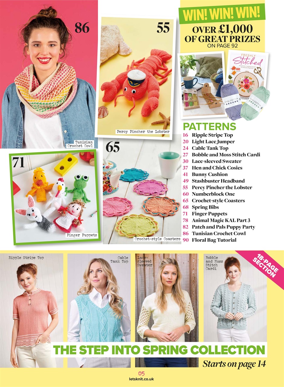 Let's Knit Preview Pages