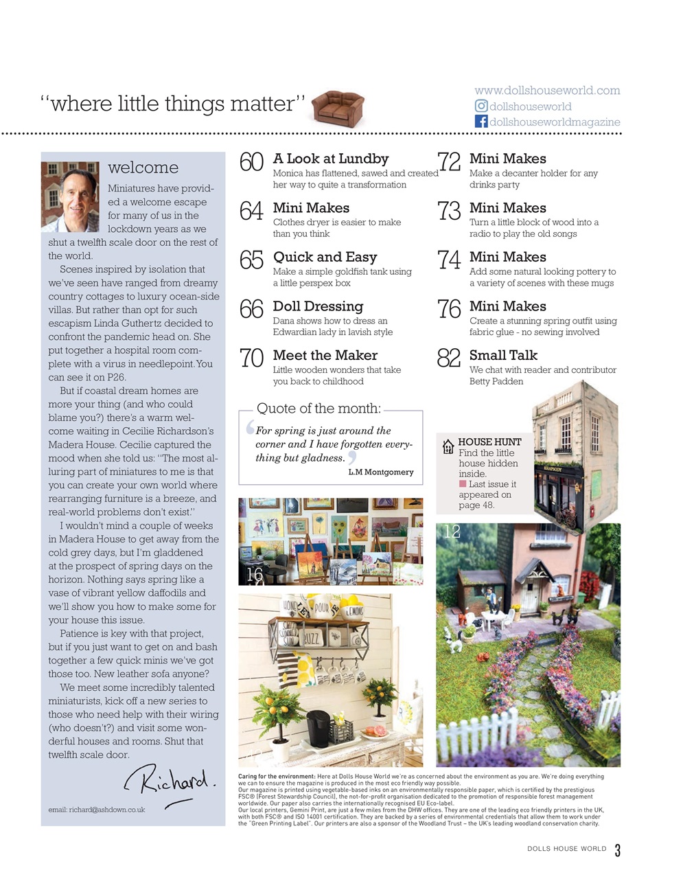 Dolls House World Preview Pages