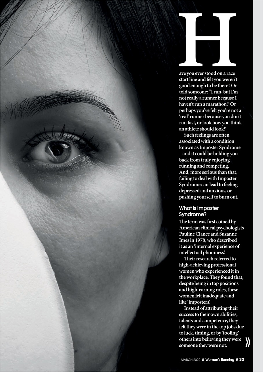 Women’s Running Preview Pages