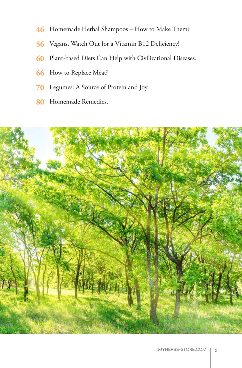 My Herbs Magazine Preview Pages