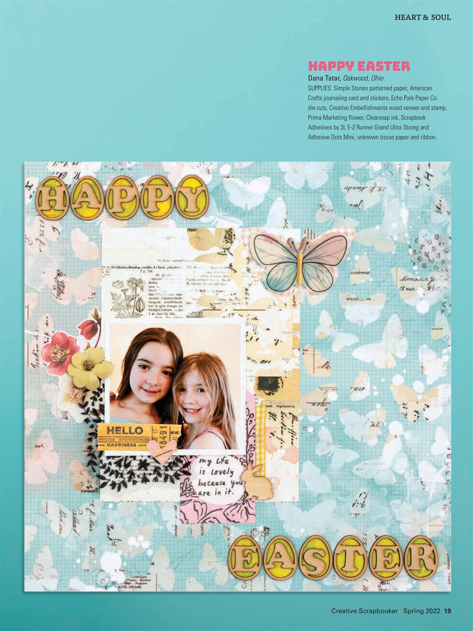 Creative Scrapbooker Preview Pages