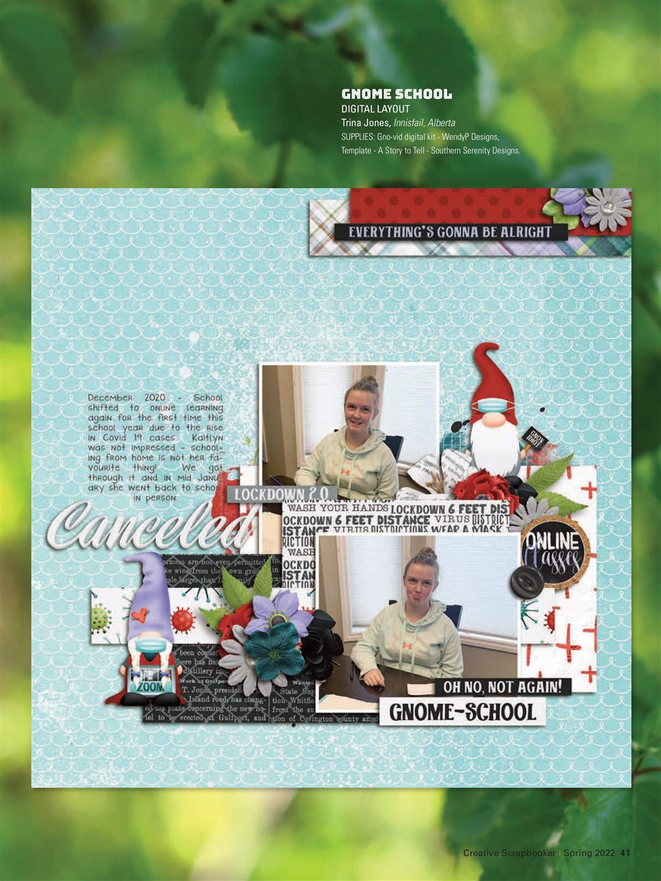 Creative Scrapbooker Preview Pages