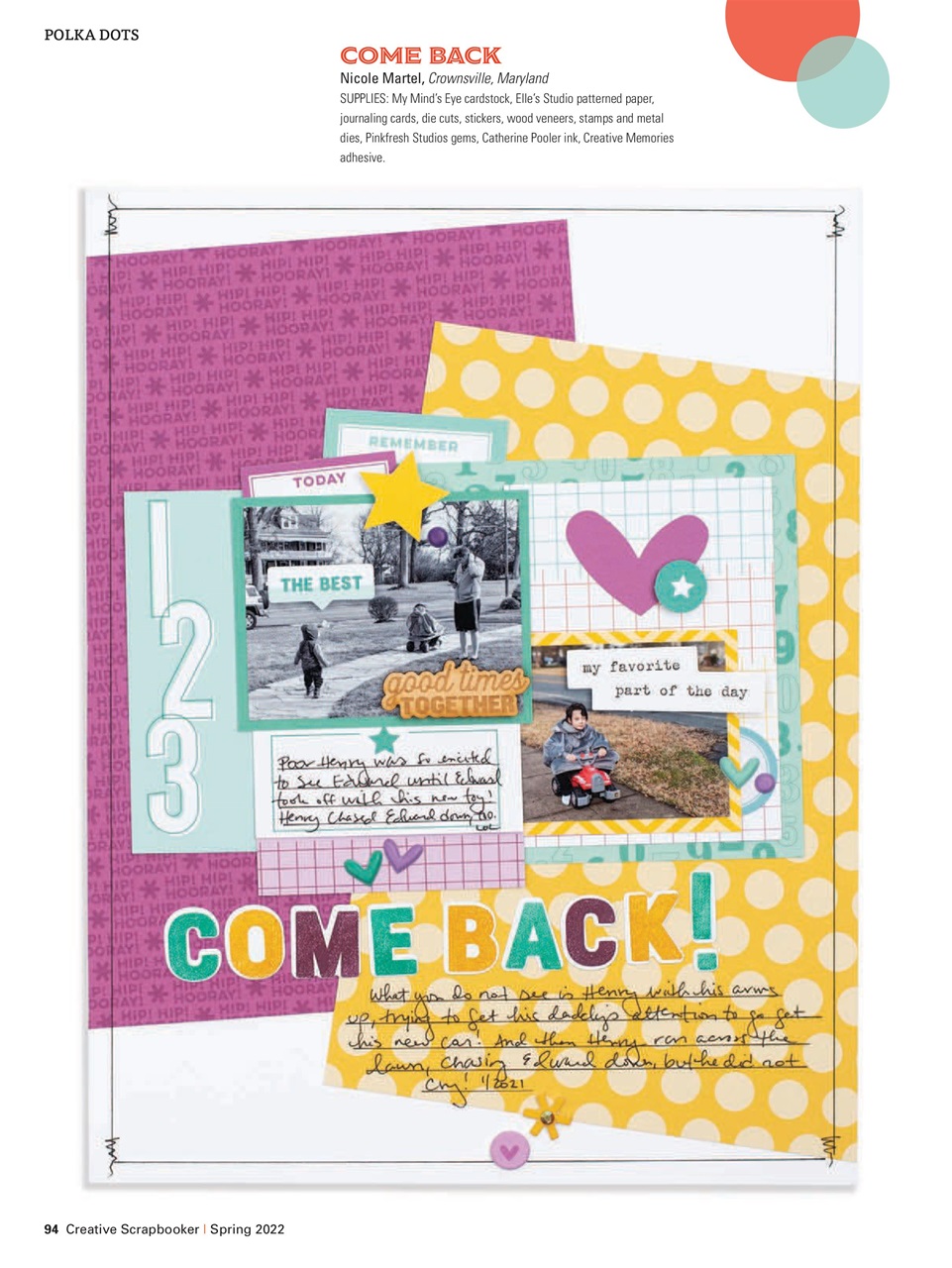 Creative Scrapbooker Preview Pages