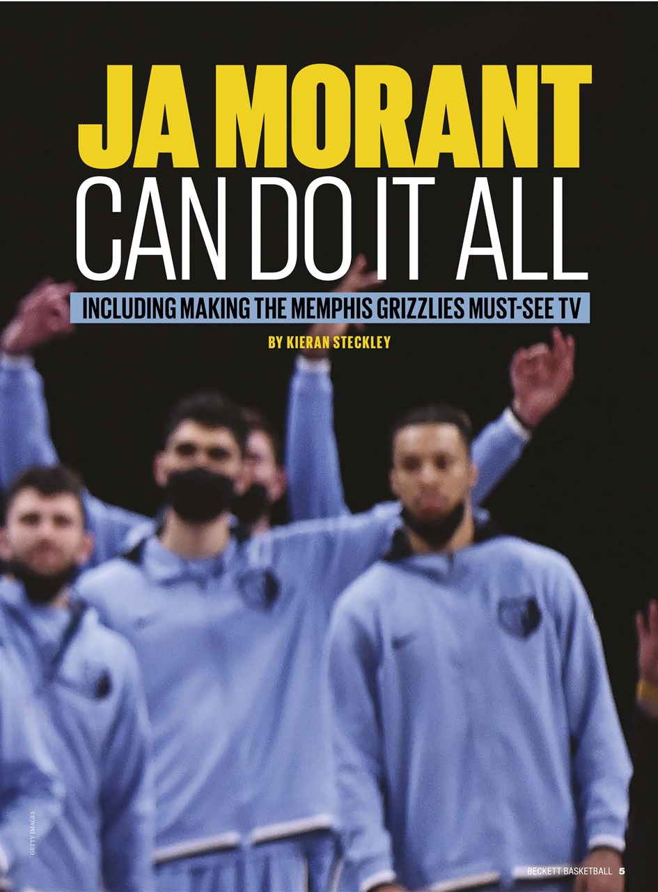 Beckett Basketball Magazine Preview Pages