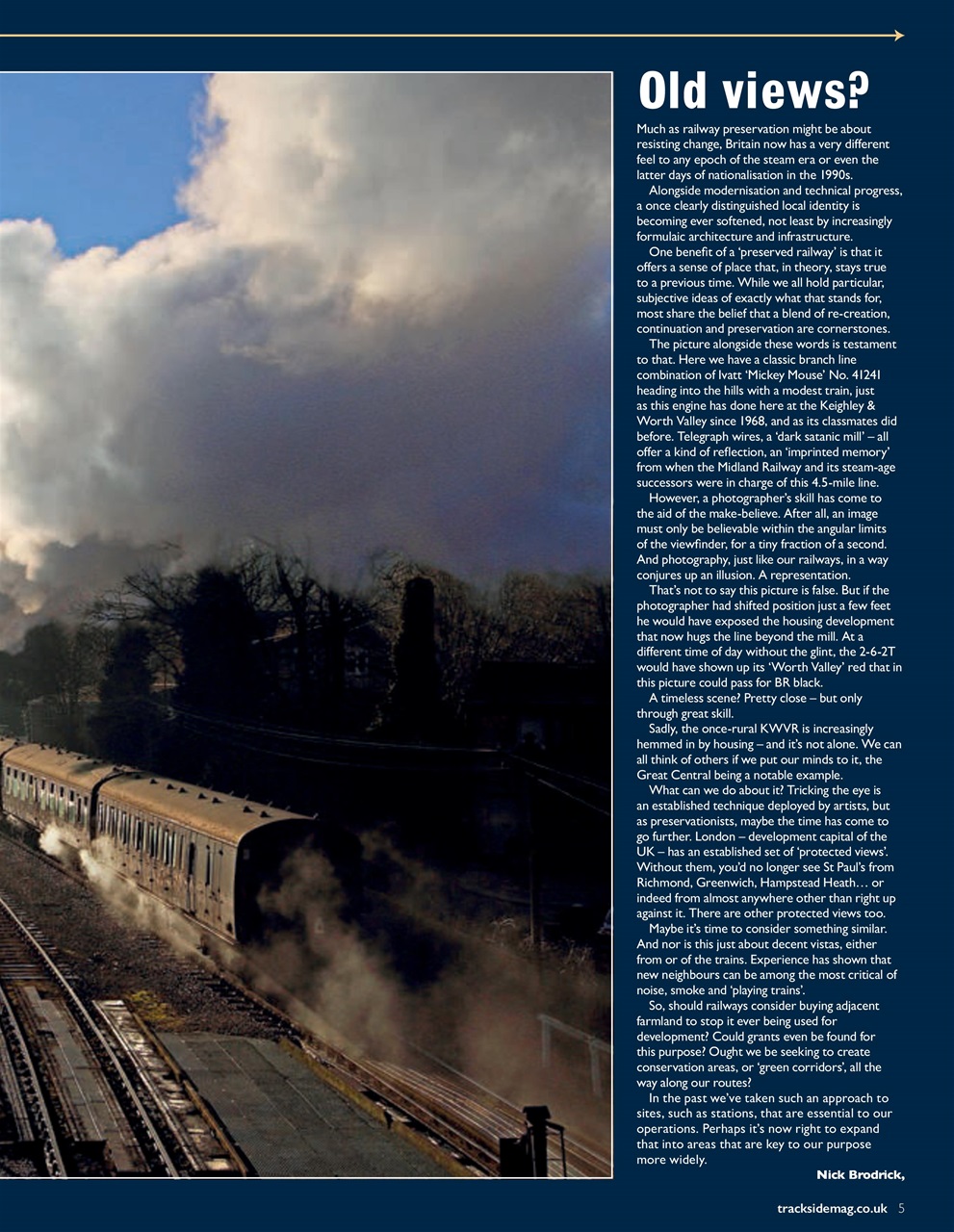 Trackside Preview Pages