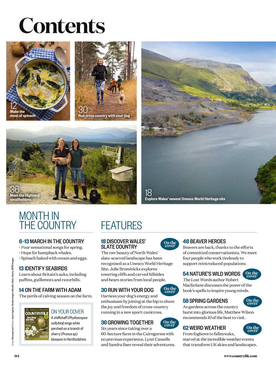 BBC Countryfile Magazine Preview Pages