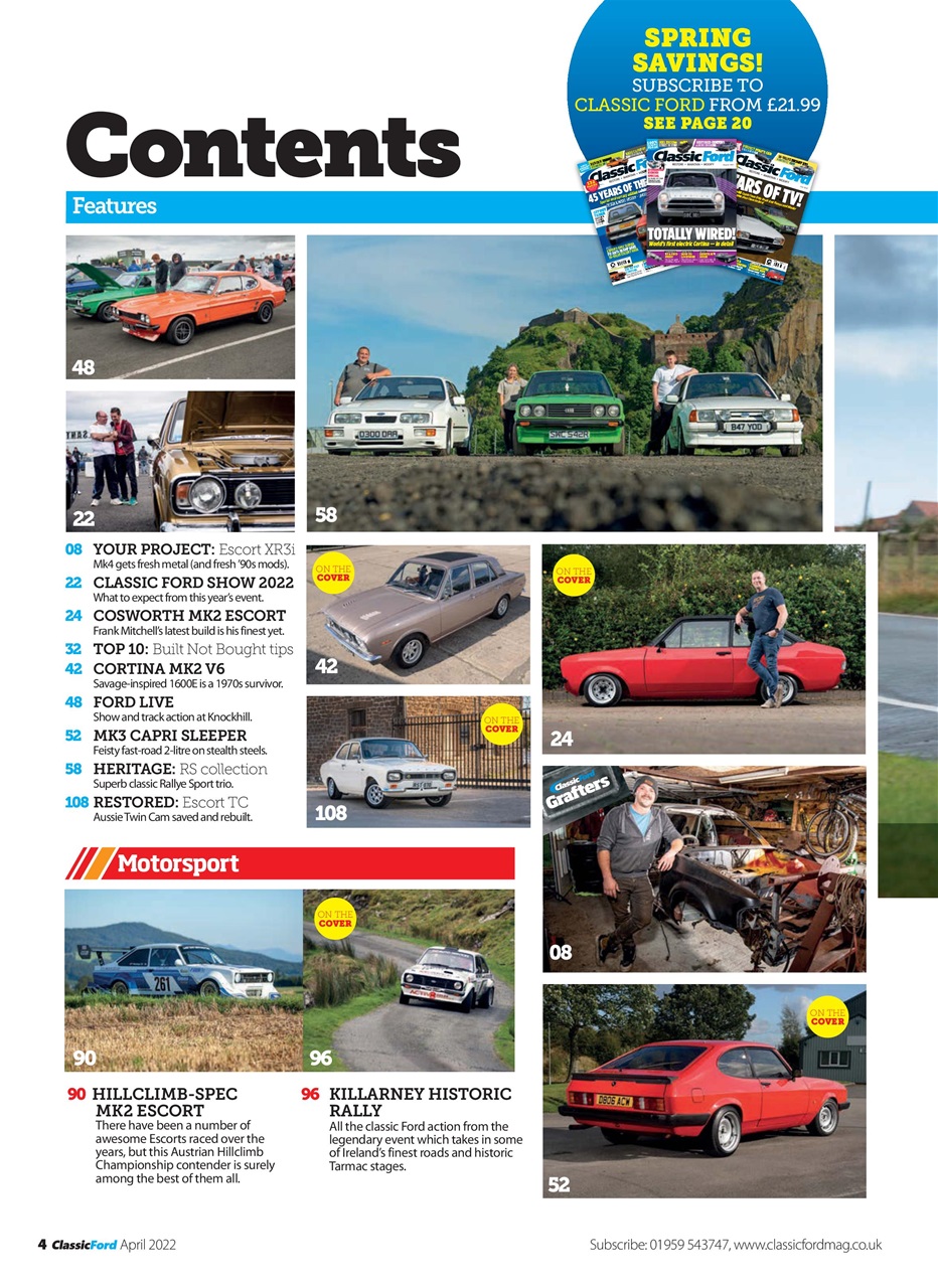 Classic Ford Preview Pages