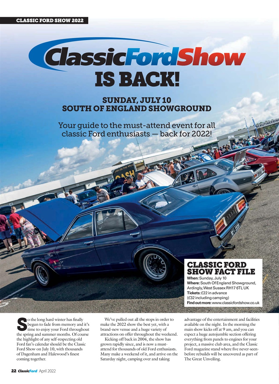 Classic Ford Preview Pages
