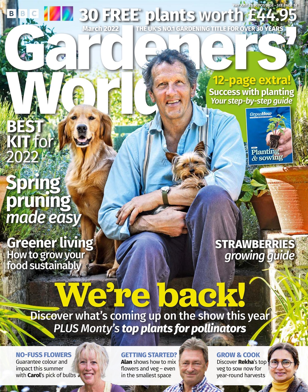 BBC Gardeners’ World Magazine Preview Pages