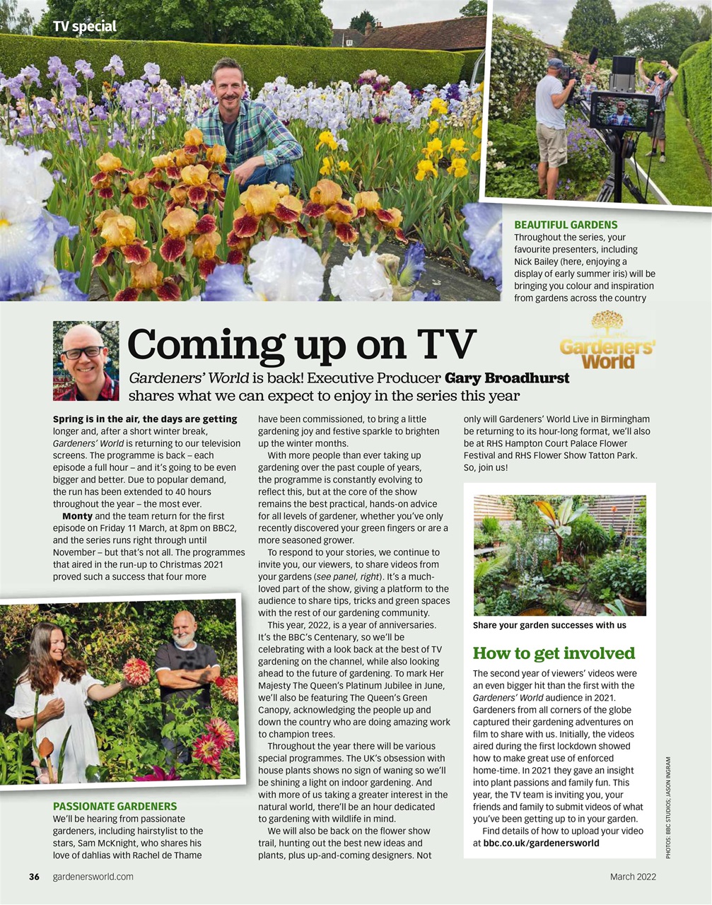 BBC Gardeners’ World Magazine Preview Pages