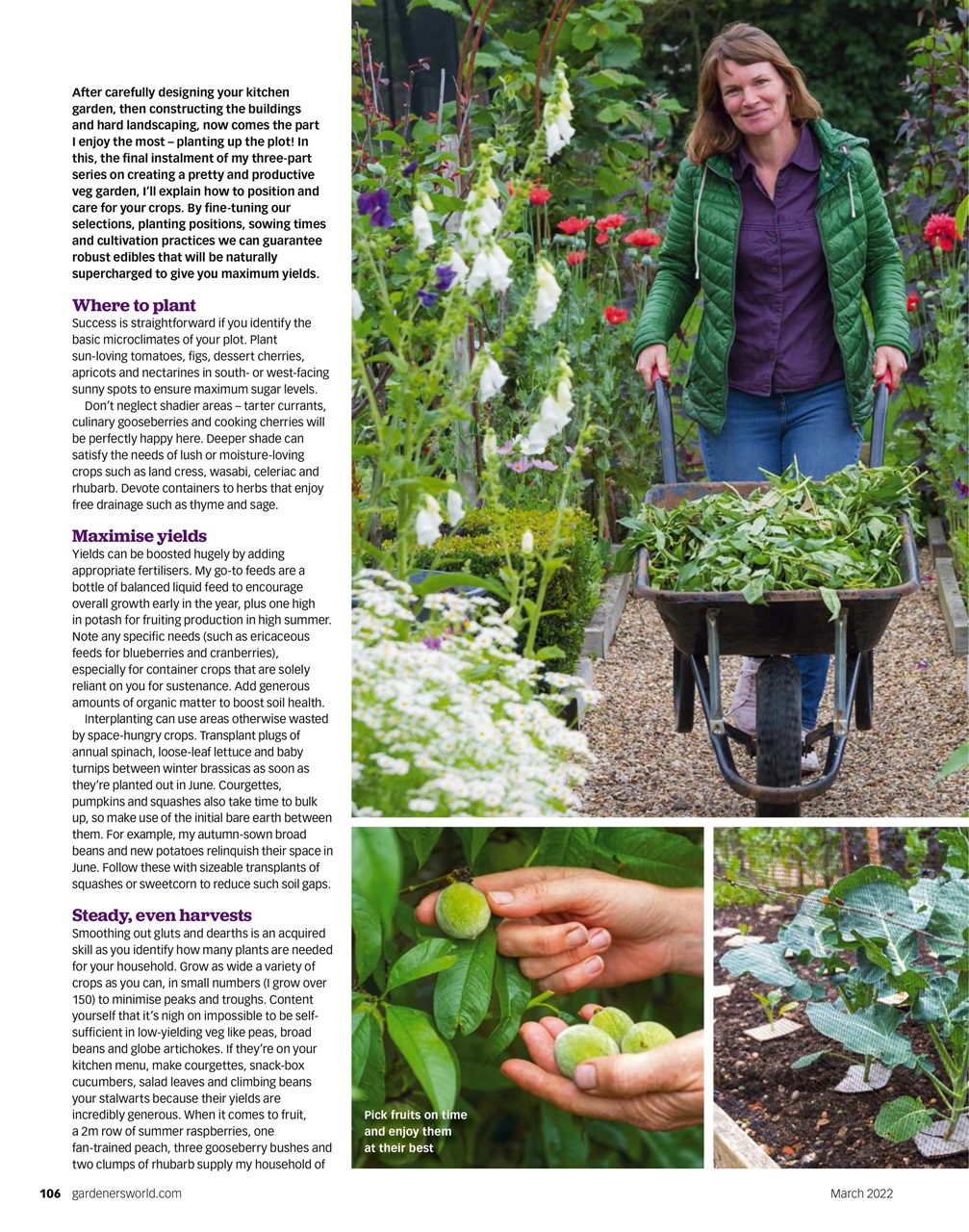 BBC Gardeners’ World Magazine Preview Pages