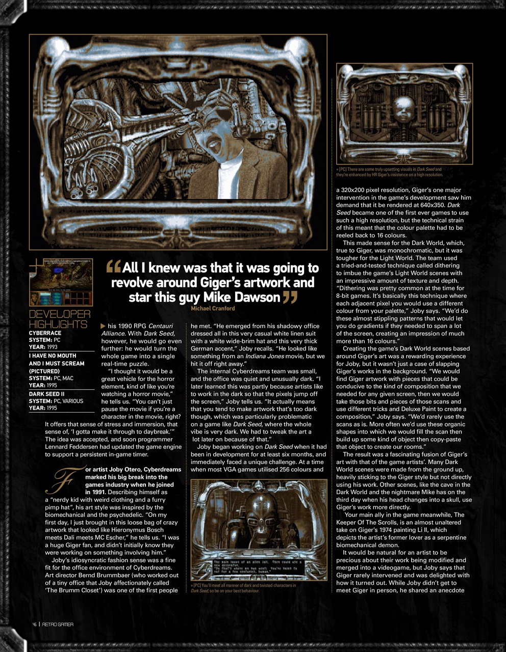 Retro Gamer Preview Pages