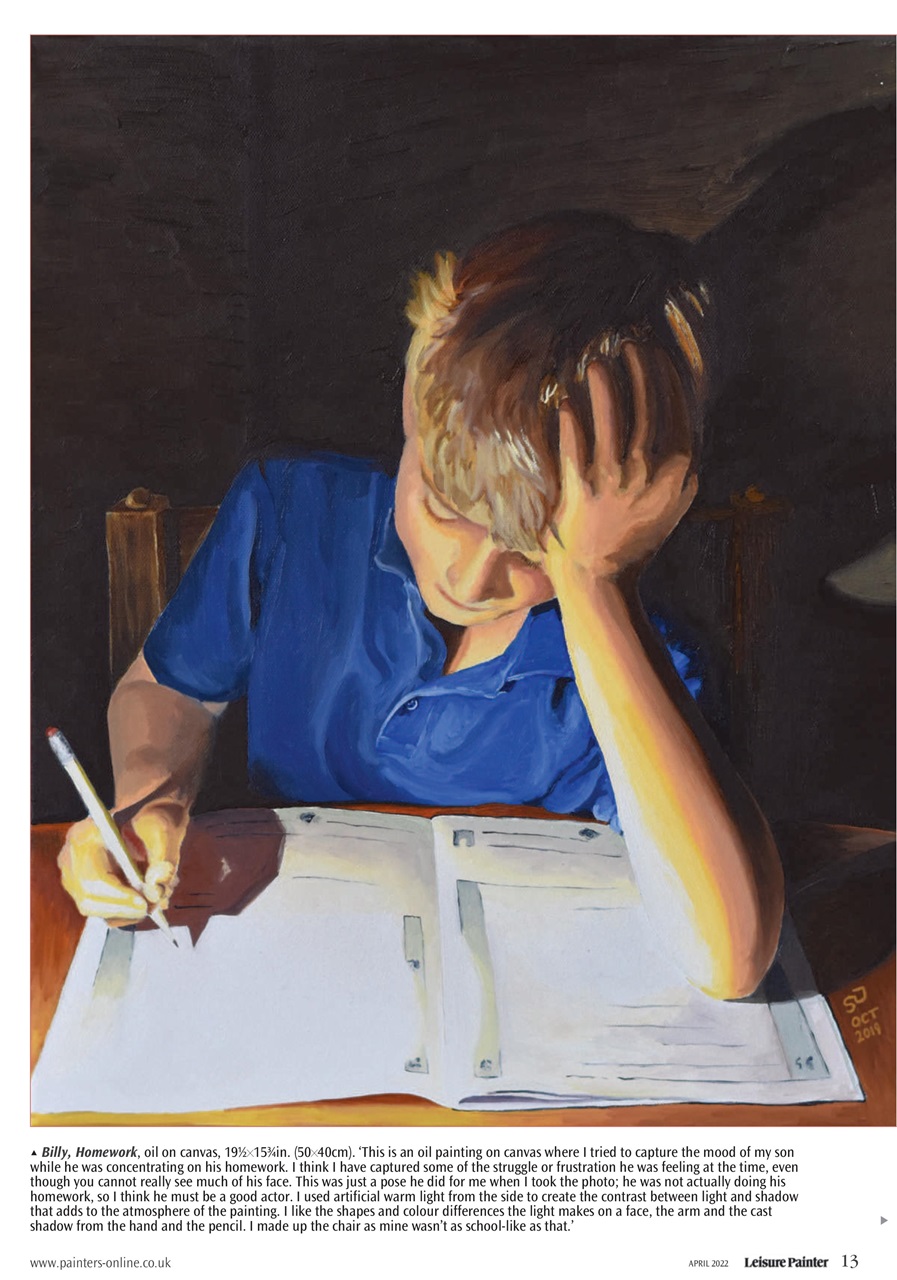 Leisure Painter & The Artist Preview Pages