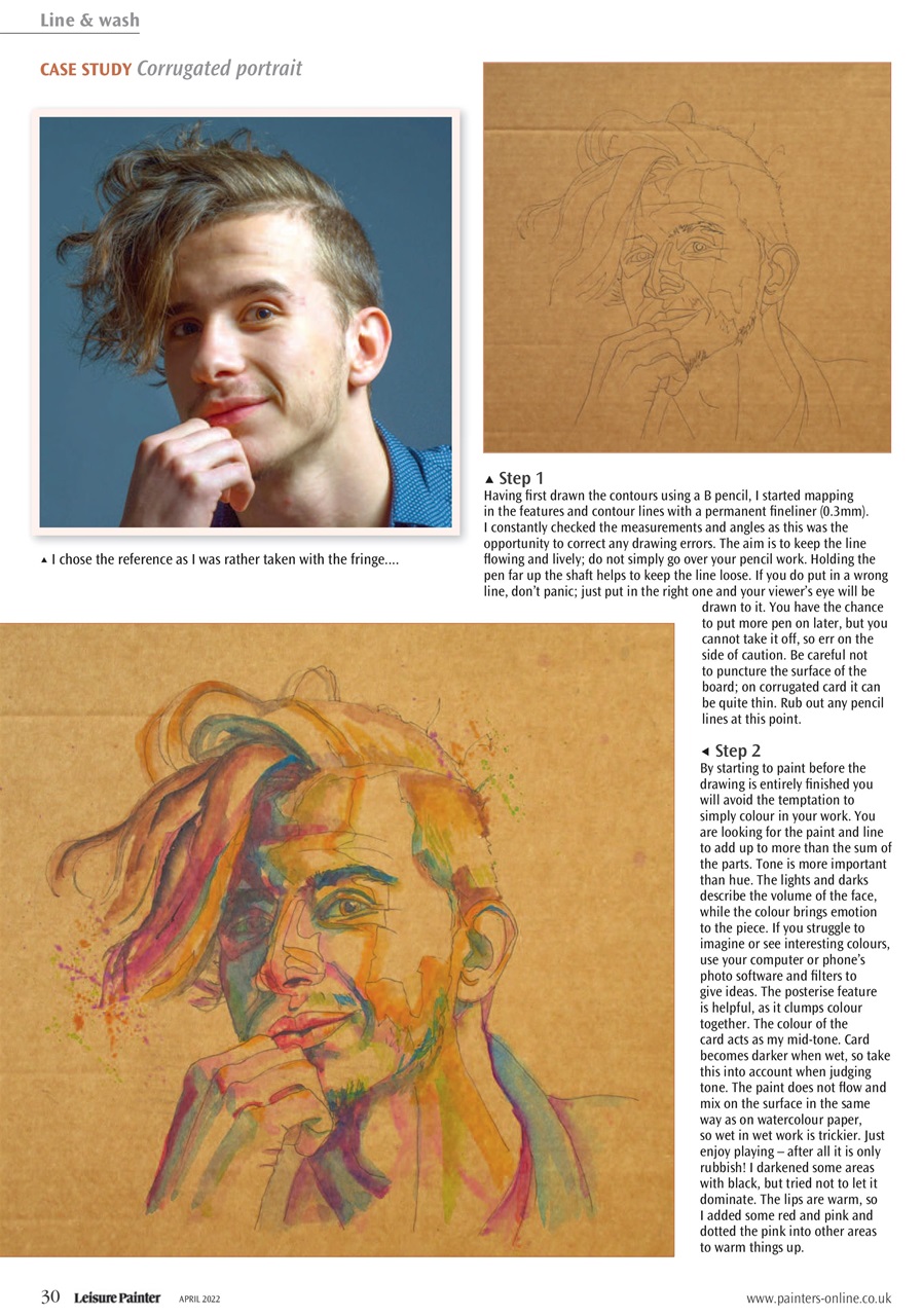 Leisure Painter & The Artist Preview Pages