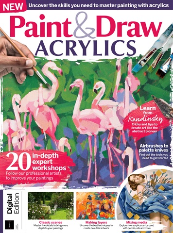 Creative Bookazine issue Paint & Draw: Acrylics Third Edition