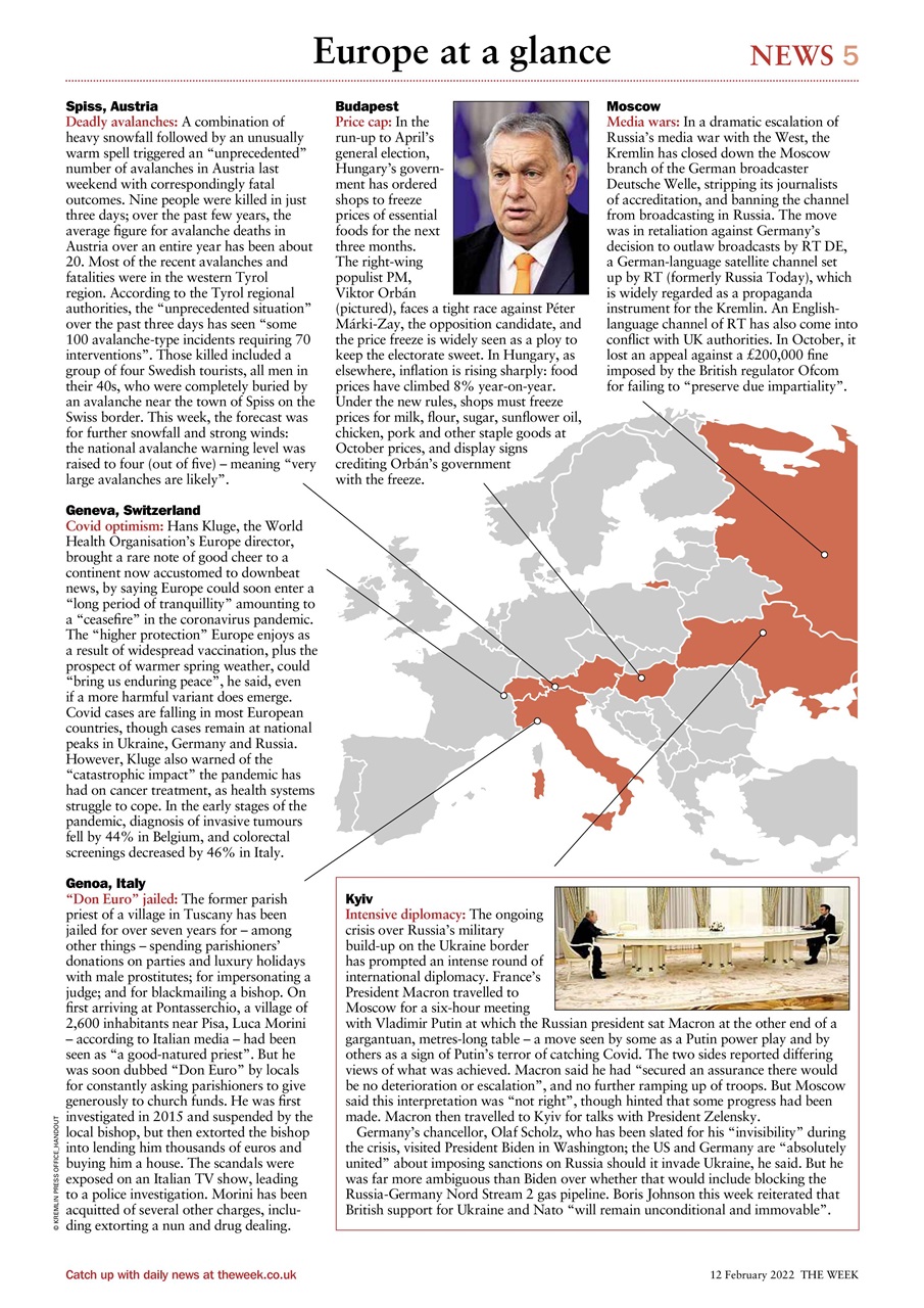 The Week Preview Pages