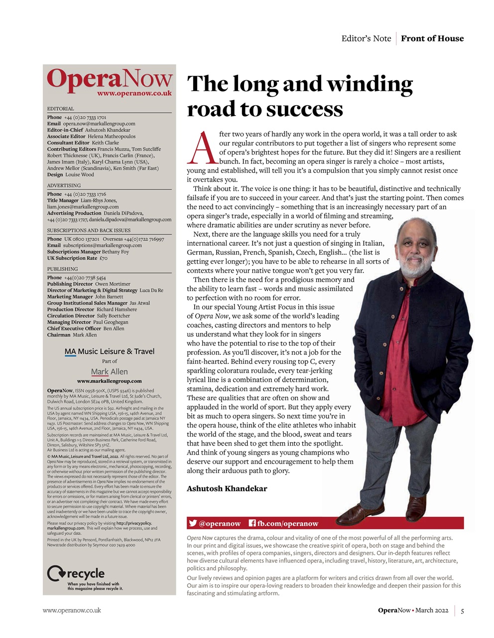 Opera Now Preview Pages