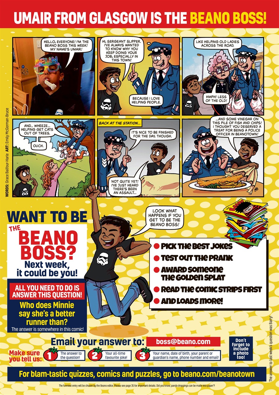 Beano Preview Pages