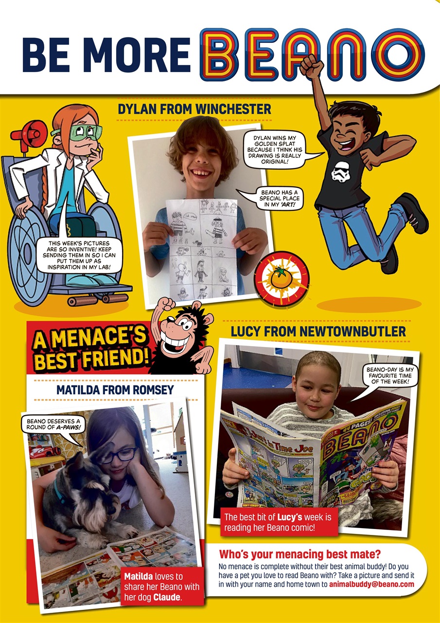 Beano Preview Pages