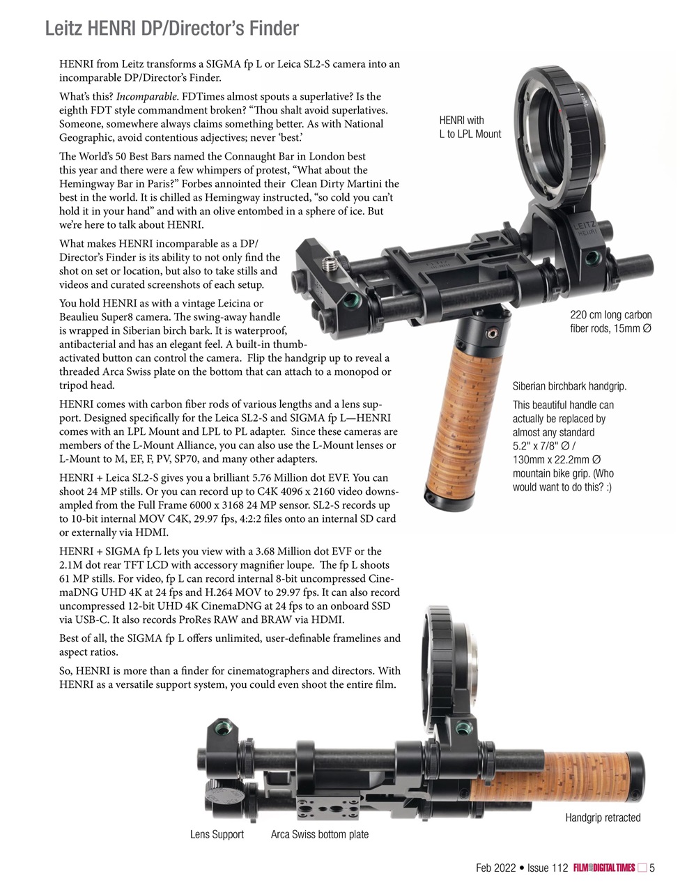 Film and Digital Times Preview Pages