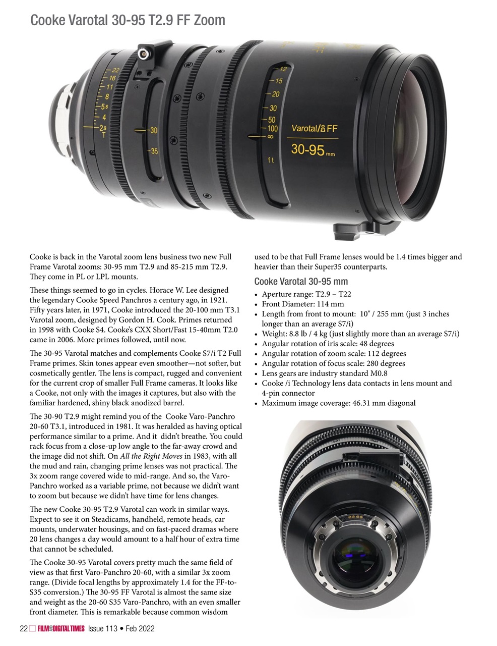 Film and Digital Times Preview Pages