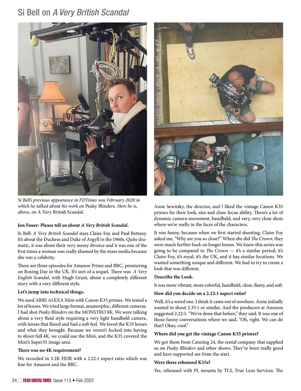 Film and Digital Times Preview Pages