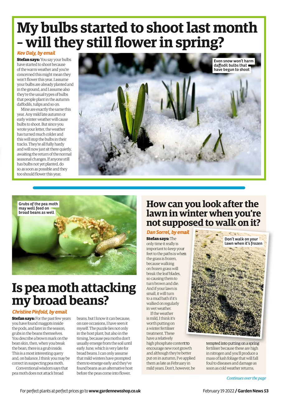 Garden News Preview Pages