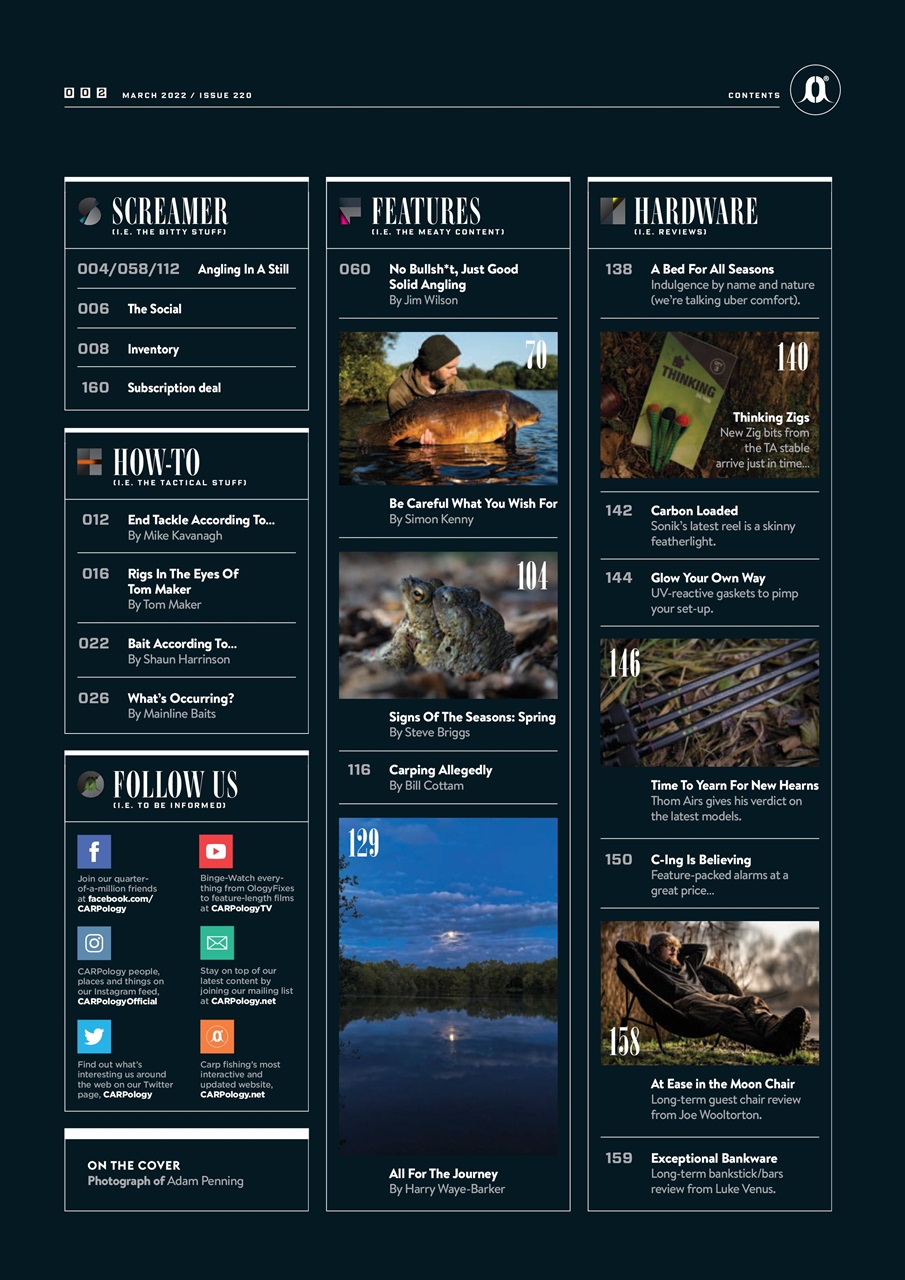 CARPology Magazine Preview Pages