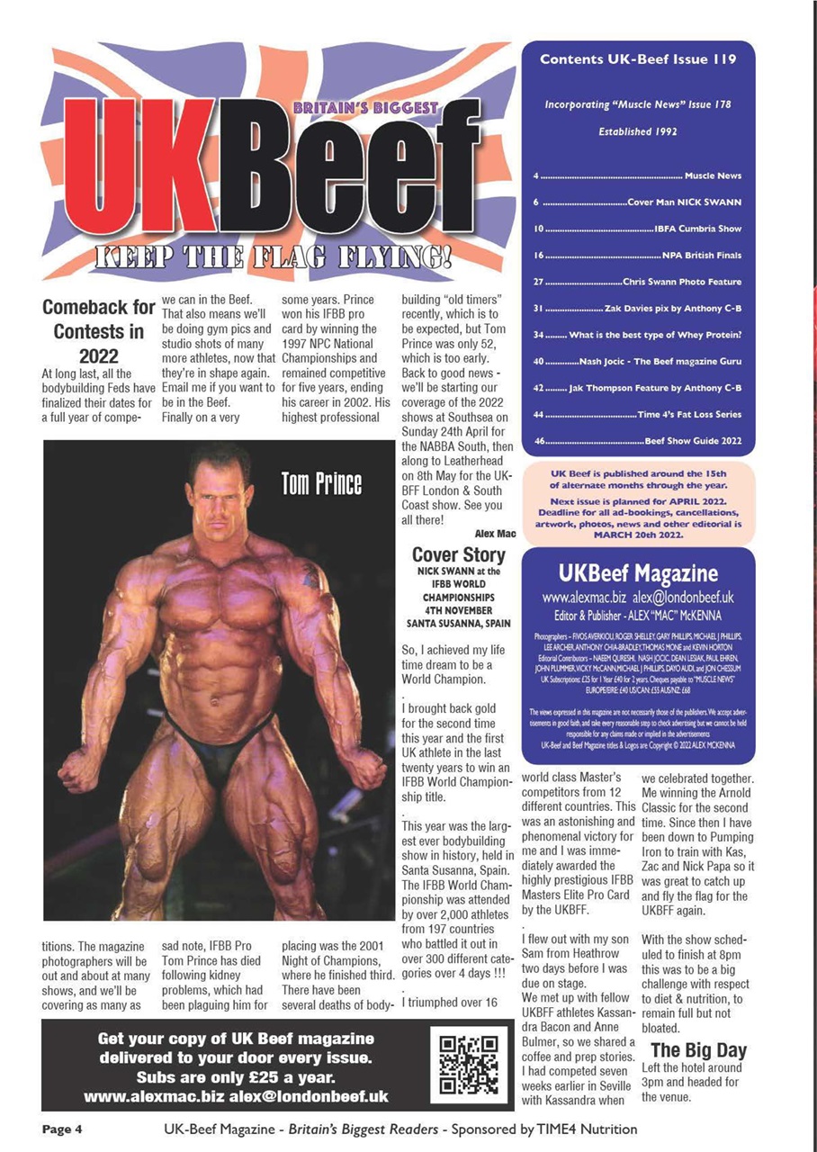 UK Beef Magazine Preview Pages