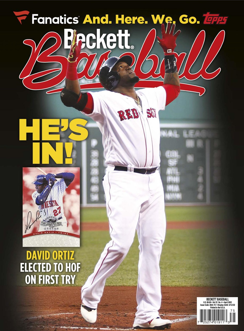 Beckett Baseball Magazine Preview Pages