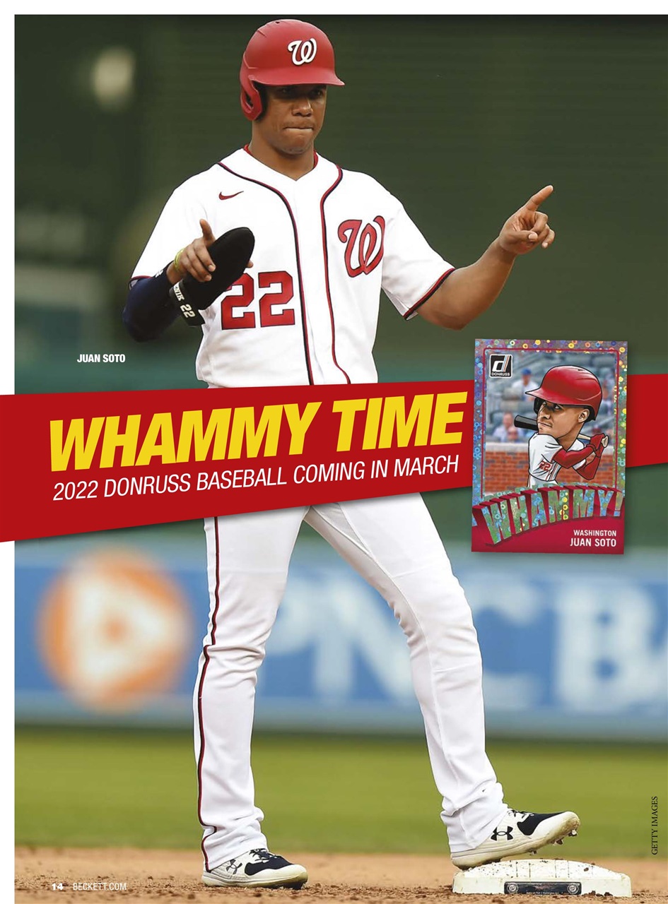 Beckett Baseball Magazine Preview Pages