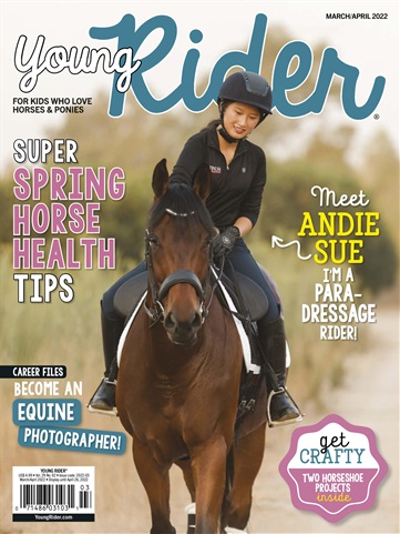 Young Rider Magazine issue March/April 22