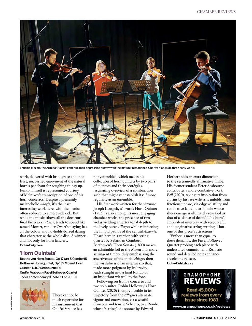 Gramophone Preview Pages