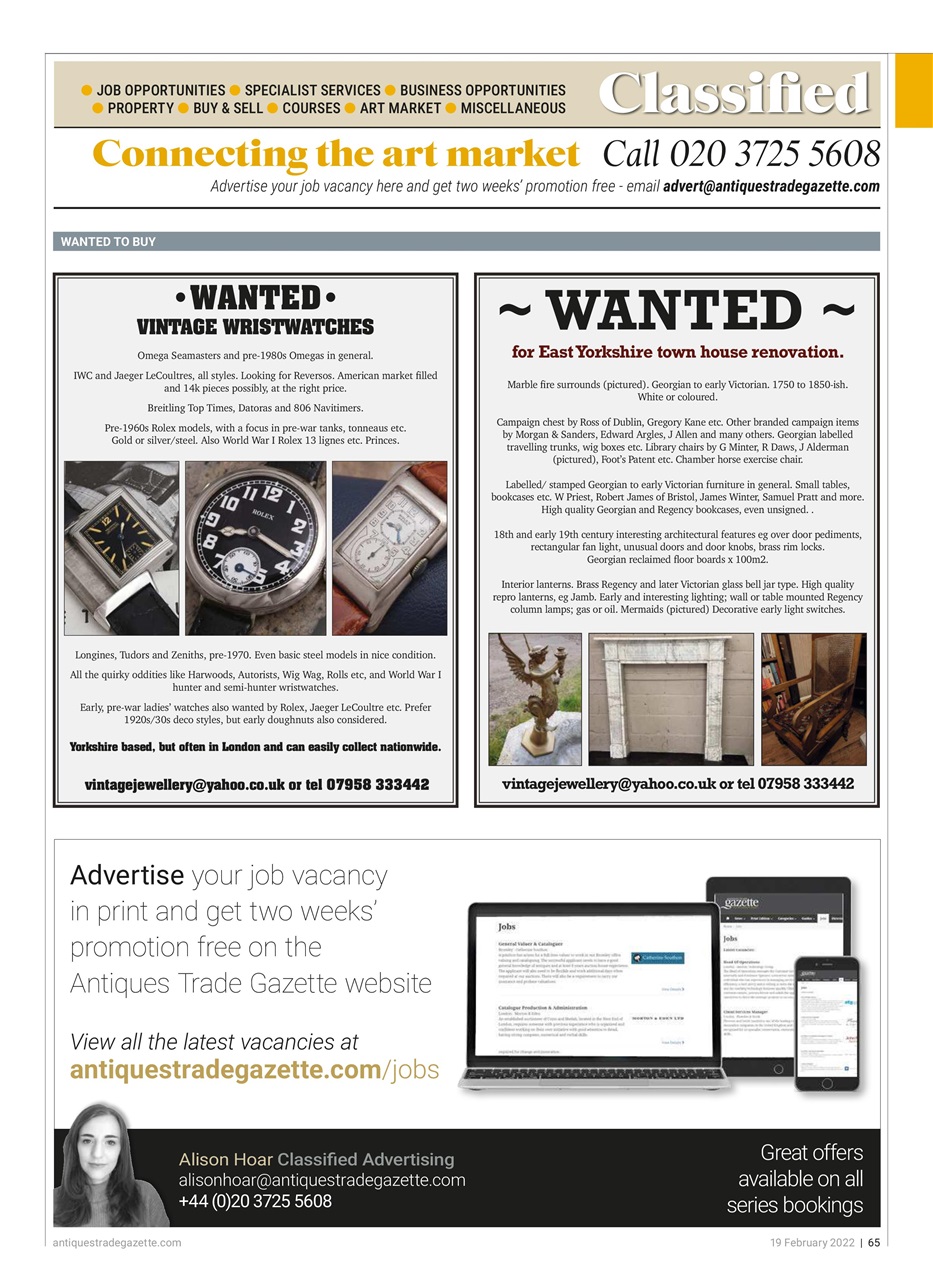 Antiques Trade Gazette Preview Pages