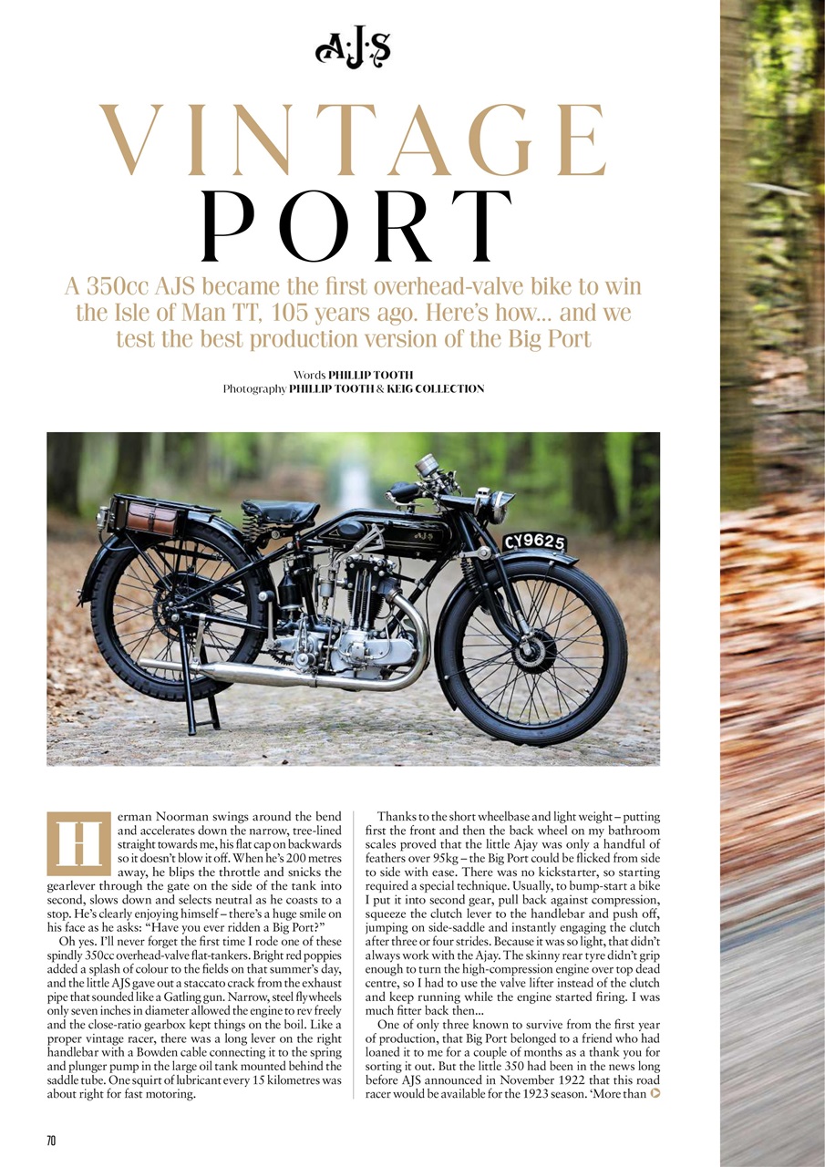 Classic Bike Preview Pages