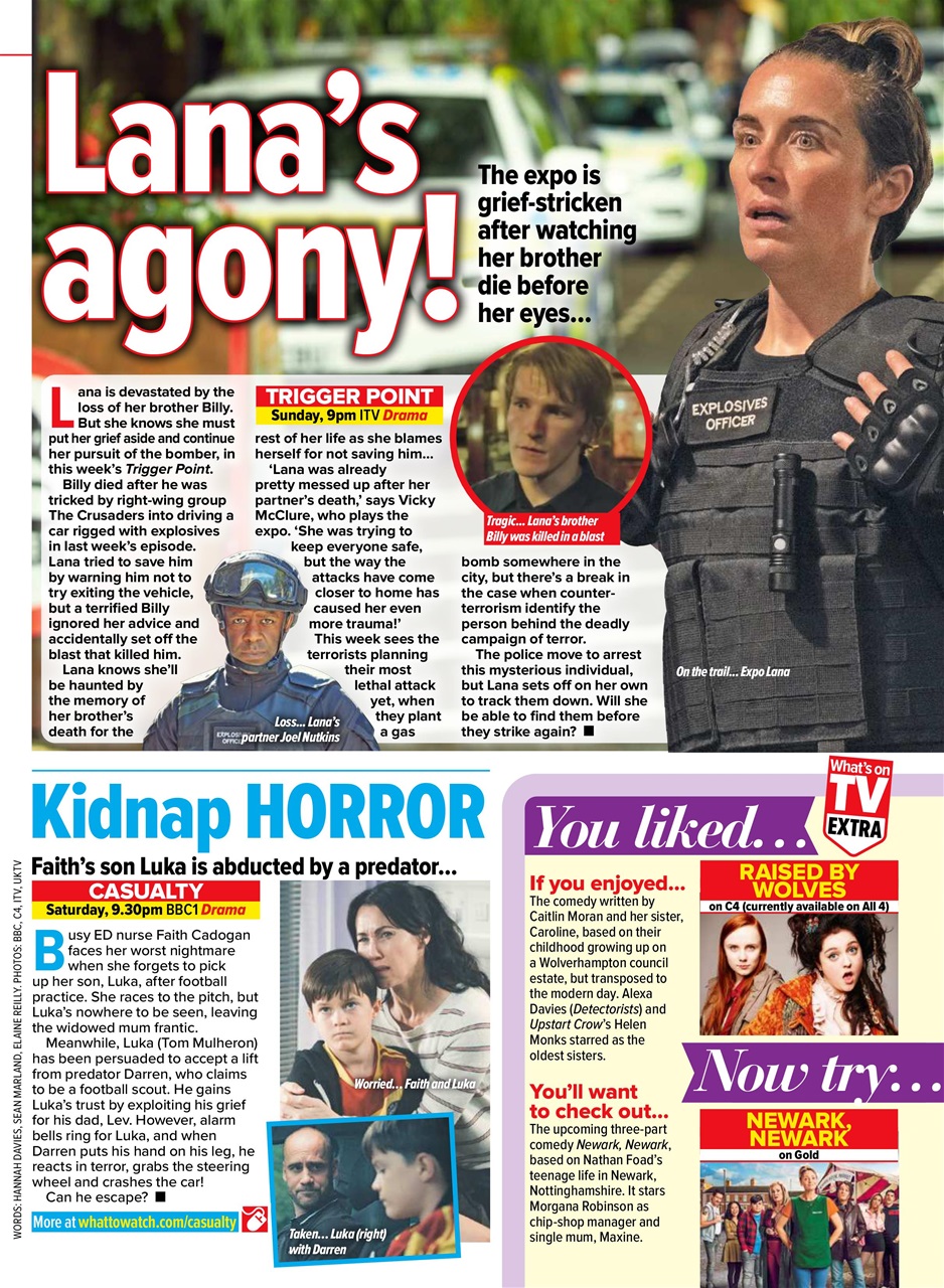 What's on TV Preview Pages