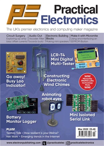 Practical Electronics issue Mar-22