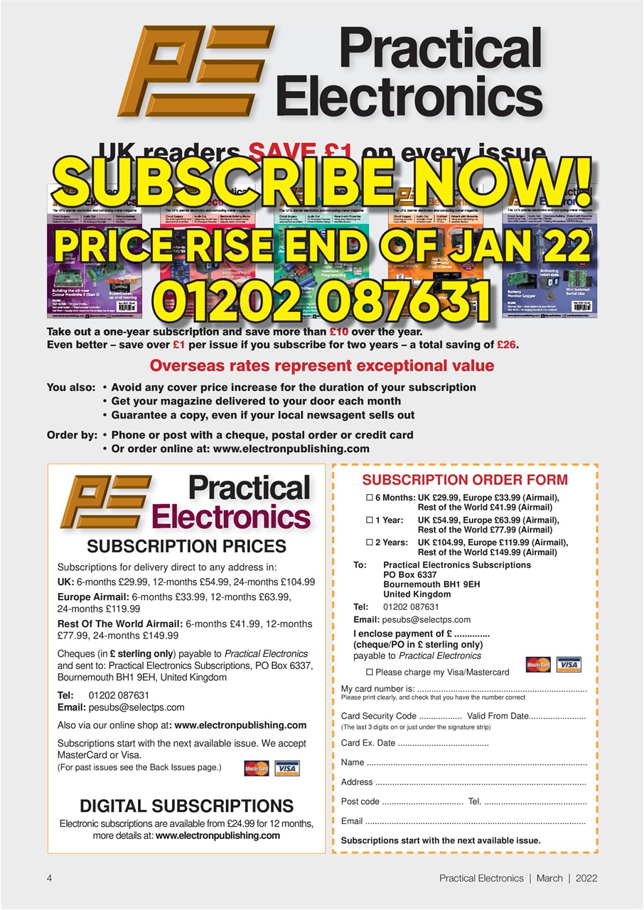 Practical Electronics Preview Pages