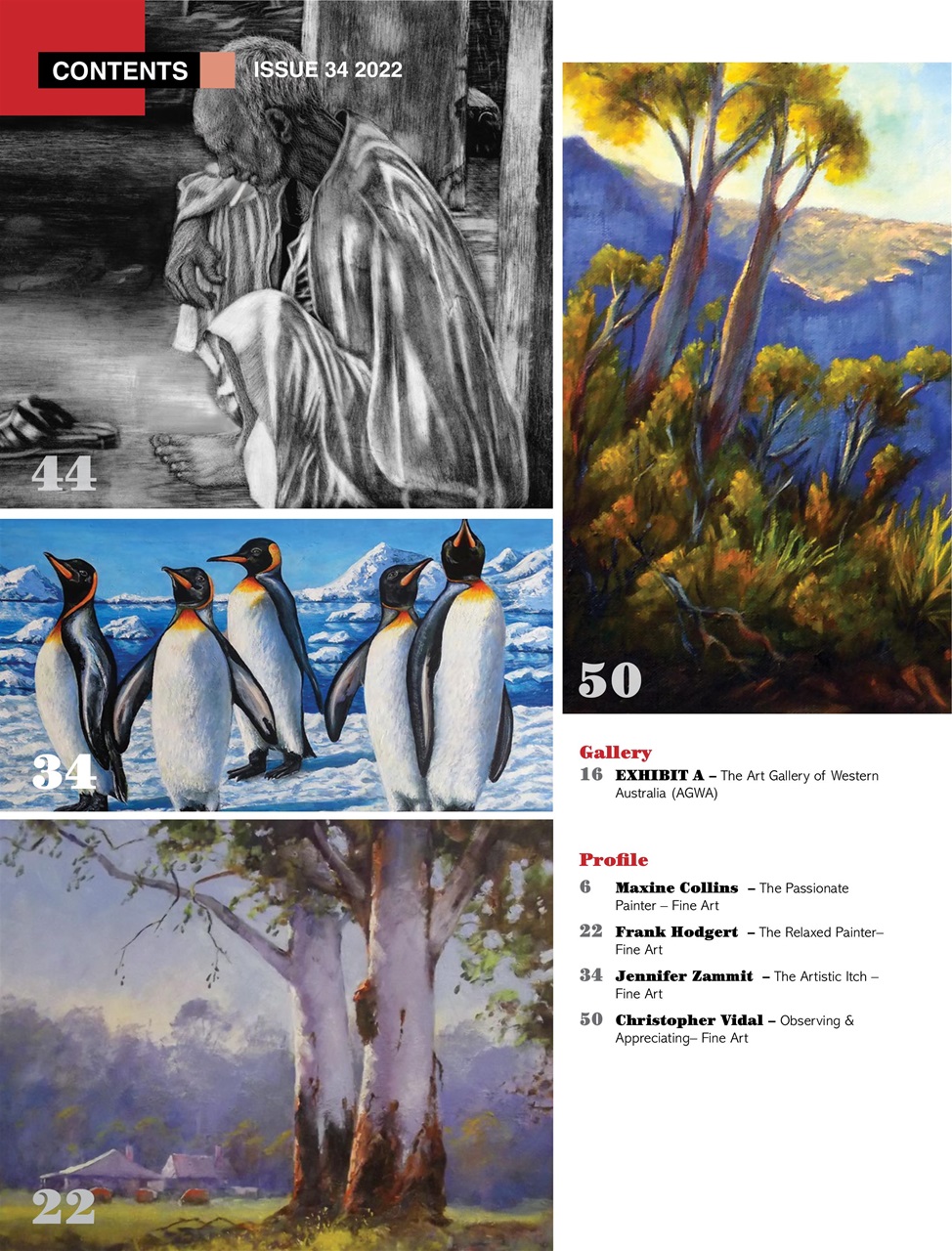 Creative Artist Preview Pages