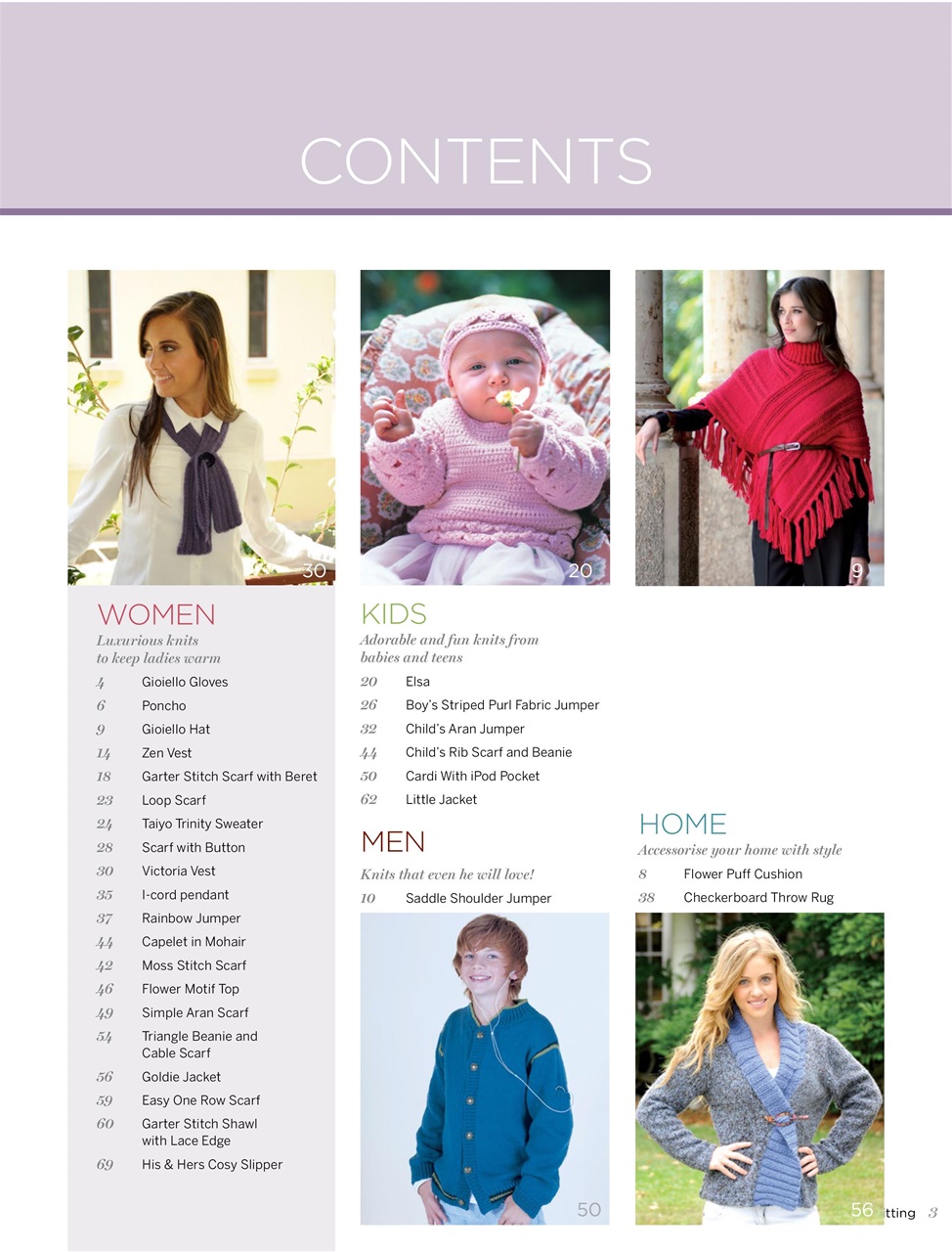 Creative Knitting Preview Pages