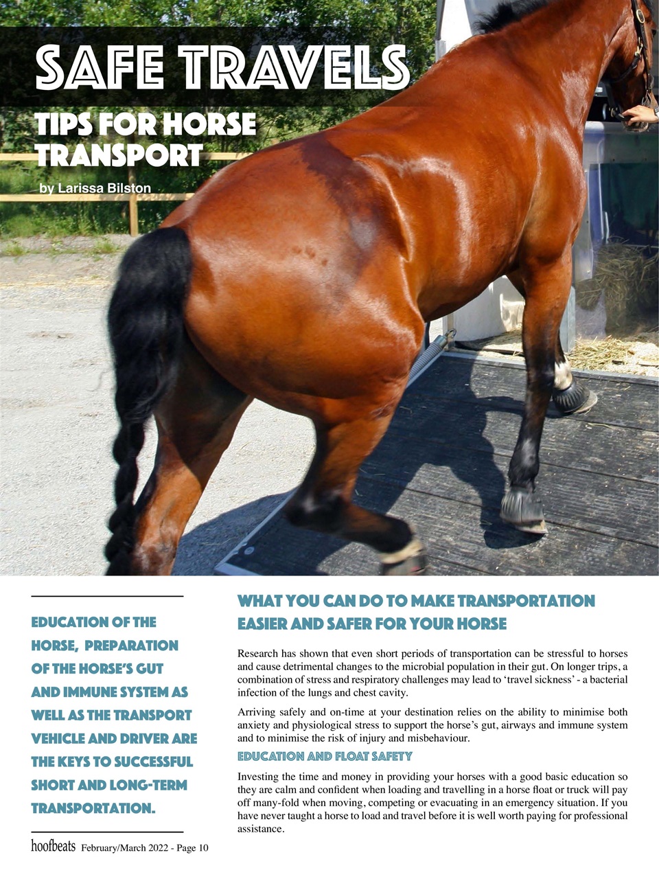 Hoofbeats Preview Pages