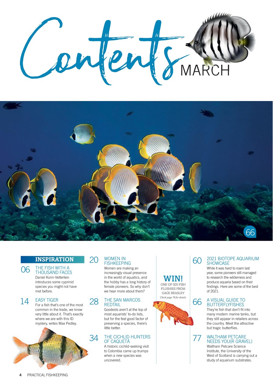 Practical Fishkeeping Preview Pages