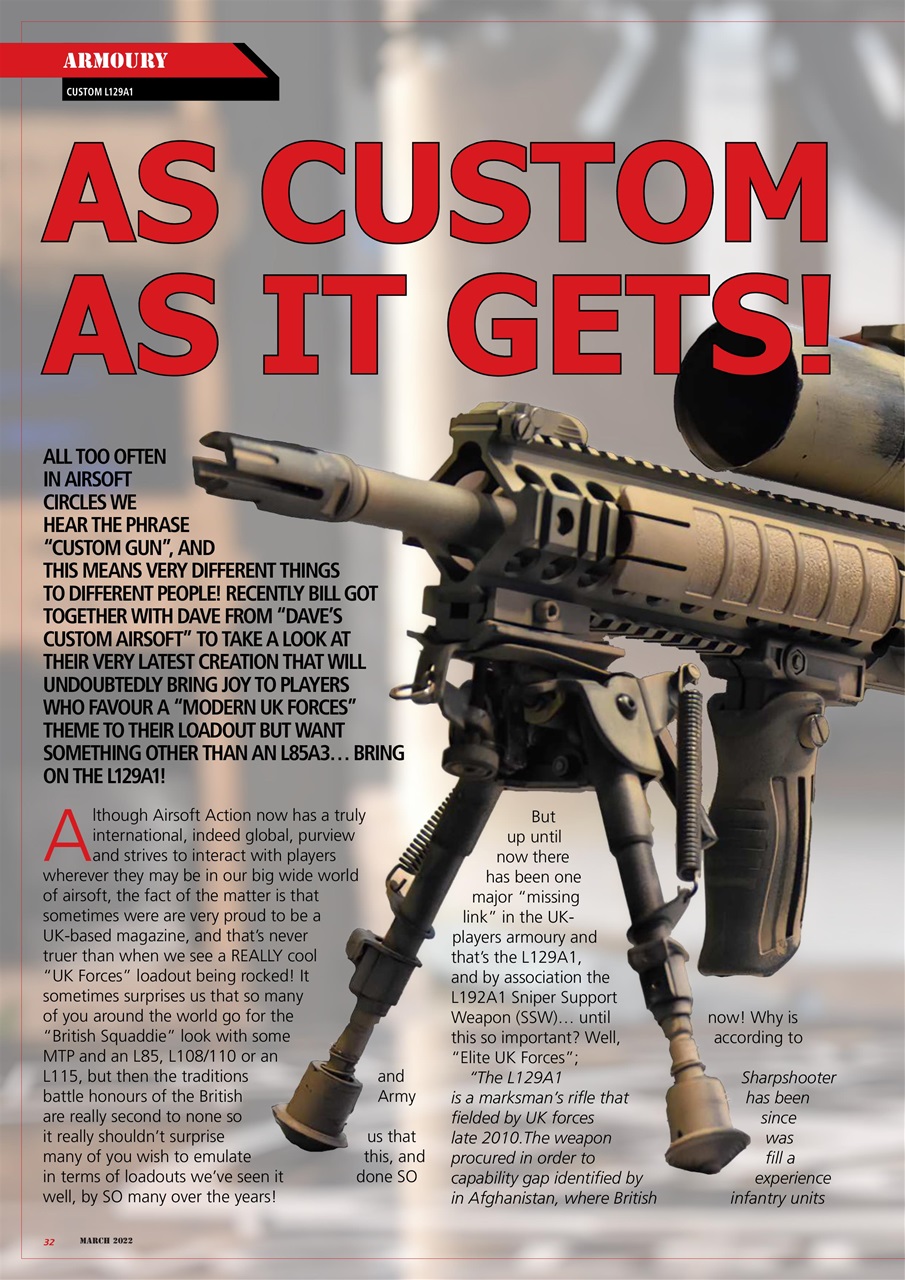 Airsoft Action Preview Pages