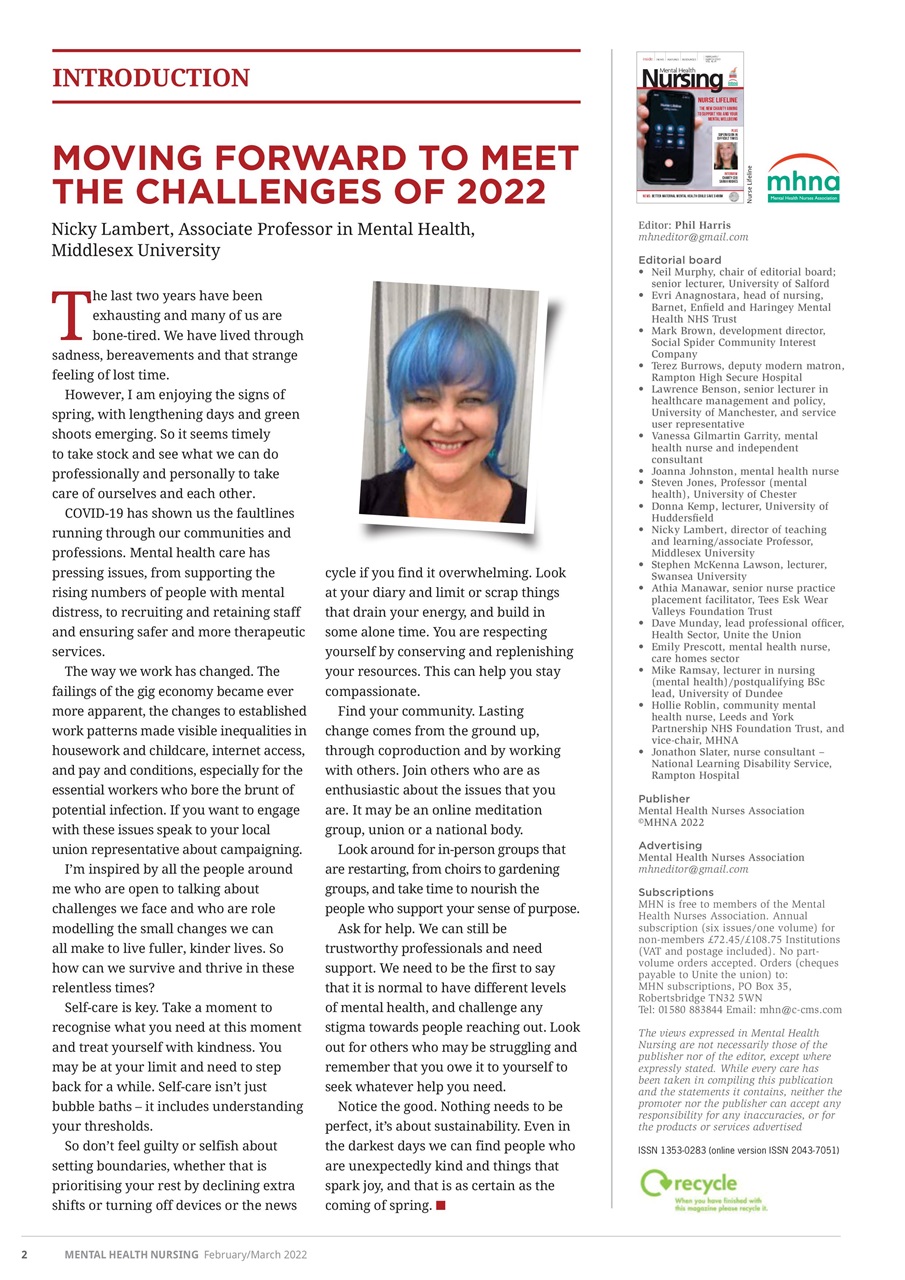 Mental Health Nursing Preview Pages