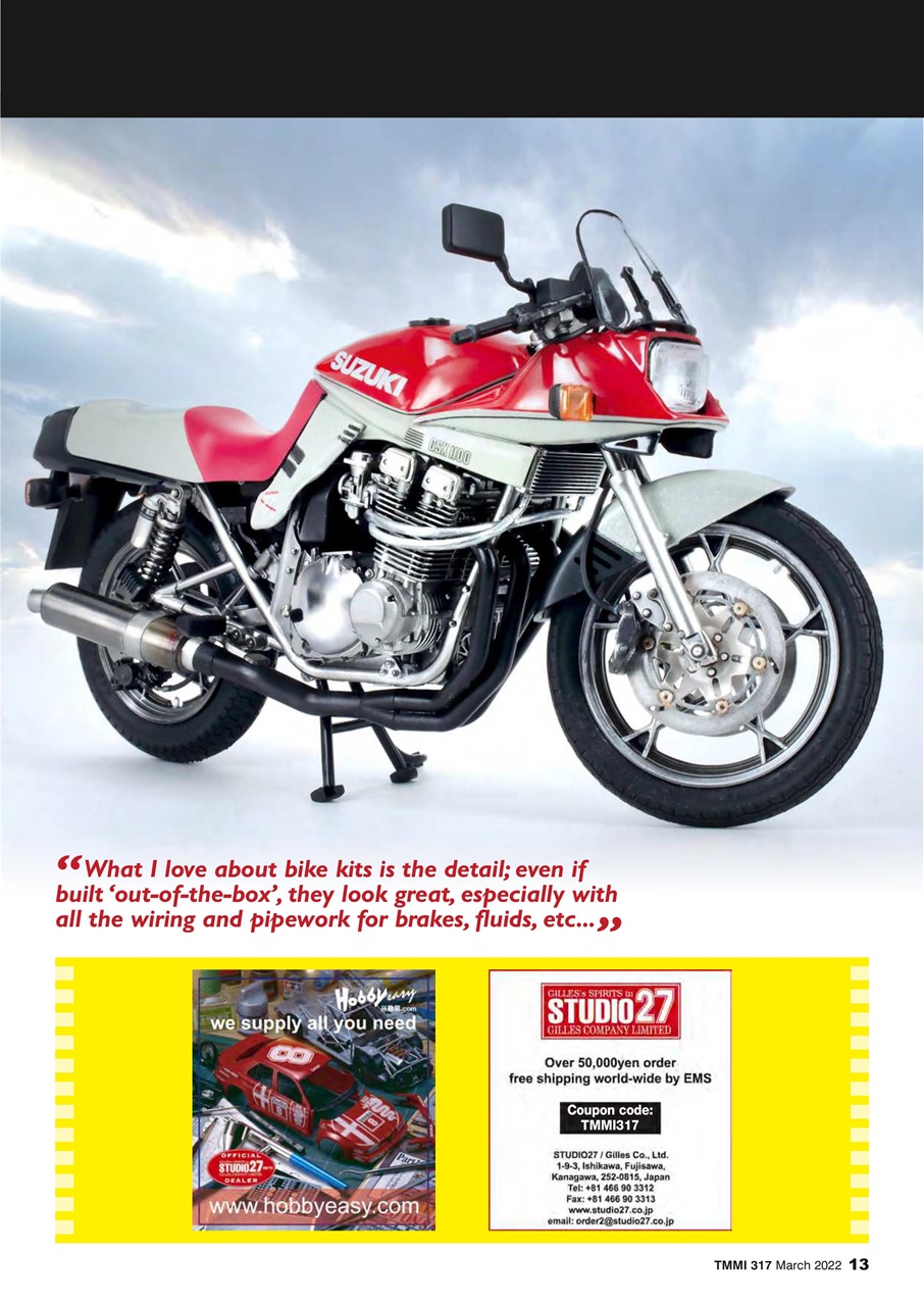 Tamiya Model Magazine Preview Pages