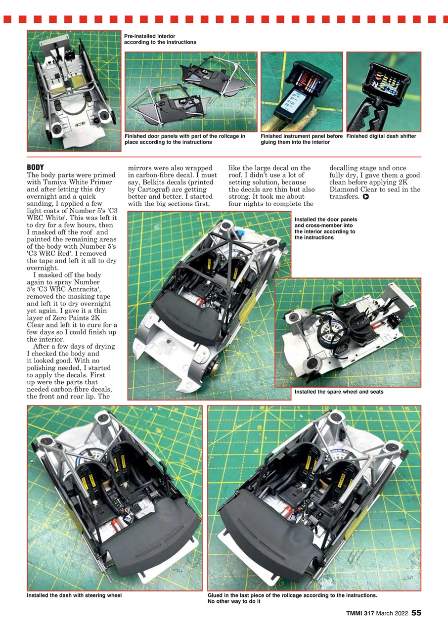 Tamiya Model Magazine Preview Pages